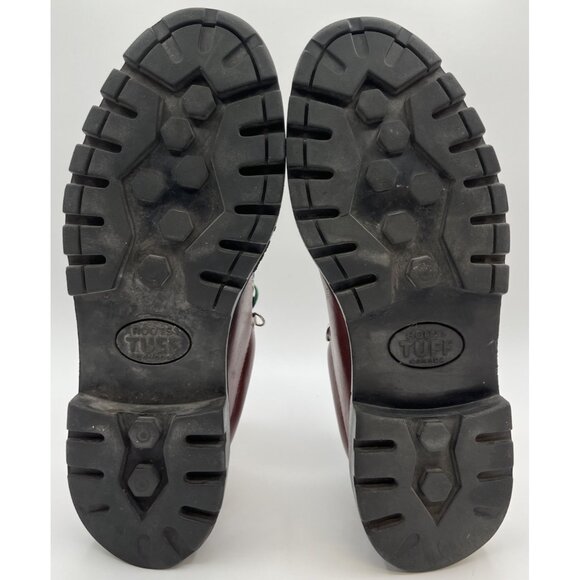 ROOTS TUFF Canada Brown Leather Low Cut Mountain Hiking Boots Men's US 8 D - Picture 9 of 12